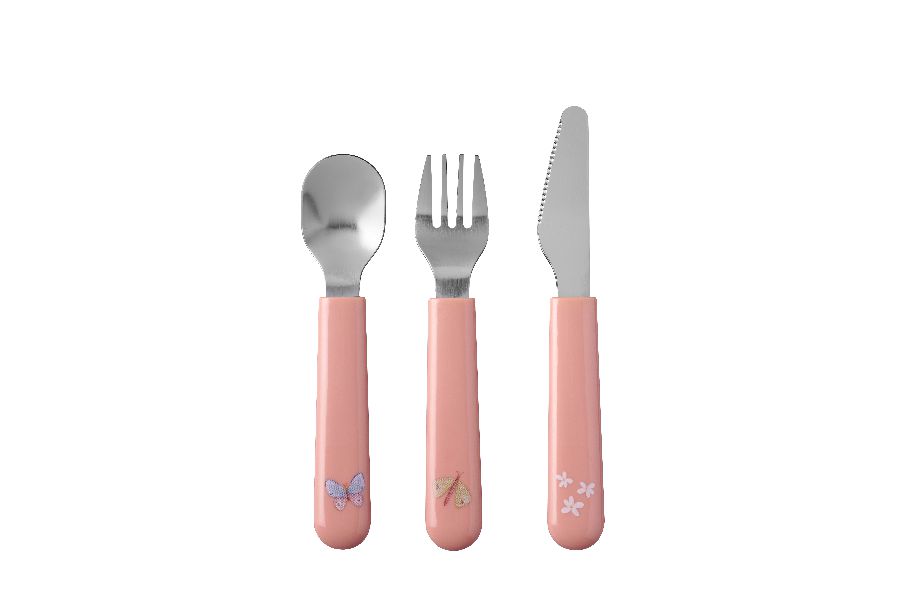 Bestek Little Dutch, lepel/vork/mes | Flowers & Butterflies