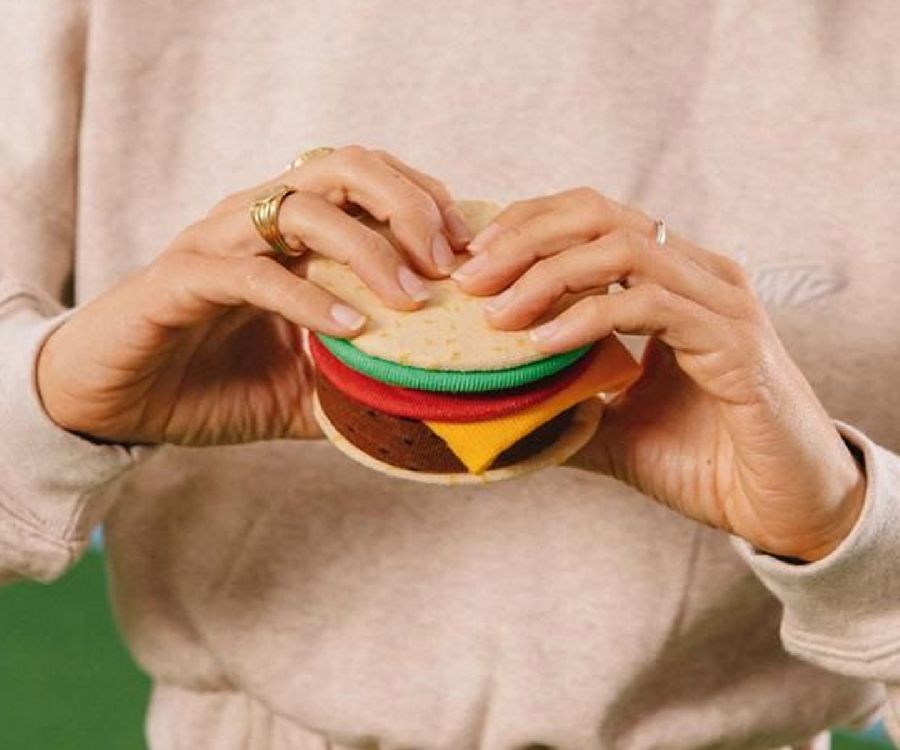 Kousen Eat My Socks Cheeseburger, klassiek model