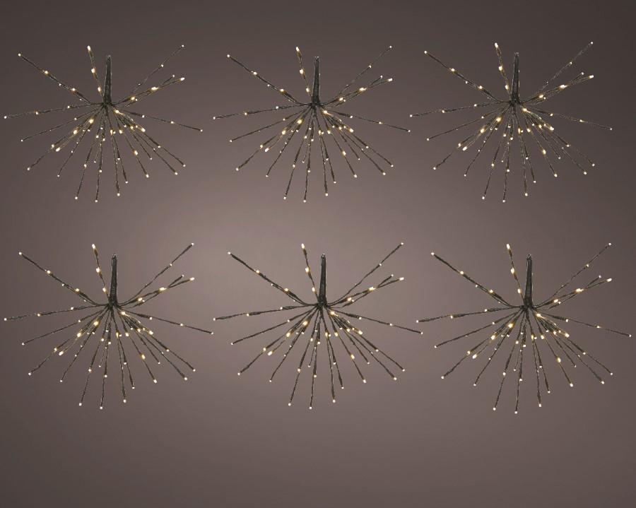 Verlichting Lumineo, LEDs Connect Tree Polestars, poolsterren, B 200 x D 45 cm
