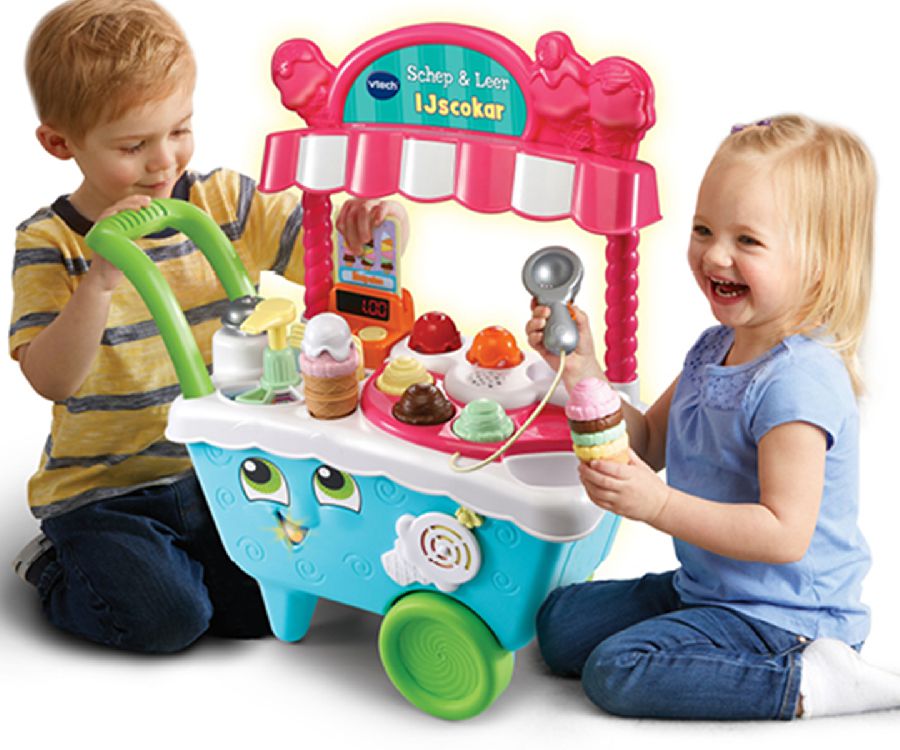 Winkel speelset Vtech Schep & Leer IJscokar