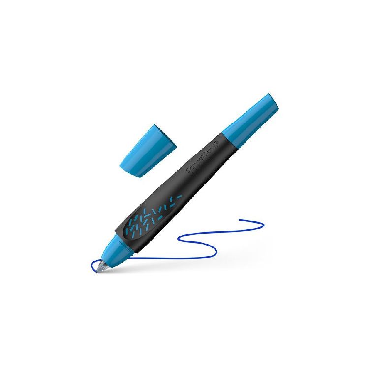 ROLLERBALL Breeze, zwart/blauw, inkt: koningsblauw, met dop, 1 stuk(s)