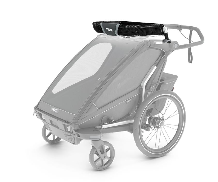 Bagagerek Thule Cargo Rack 2, geschikt voor fietskar Thule Coaster XT 2/Courier 2/Chariot Cab/Chariot Cab 2/Chariot Lite 2/Chariot Cross 2 G3/Chariot Sport 2 G3