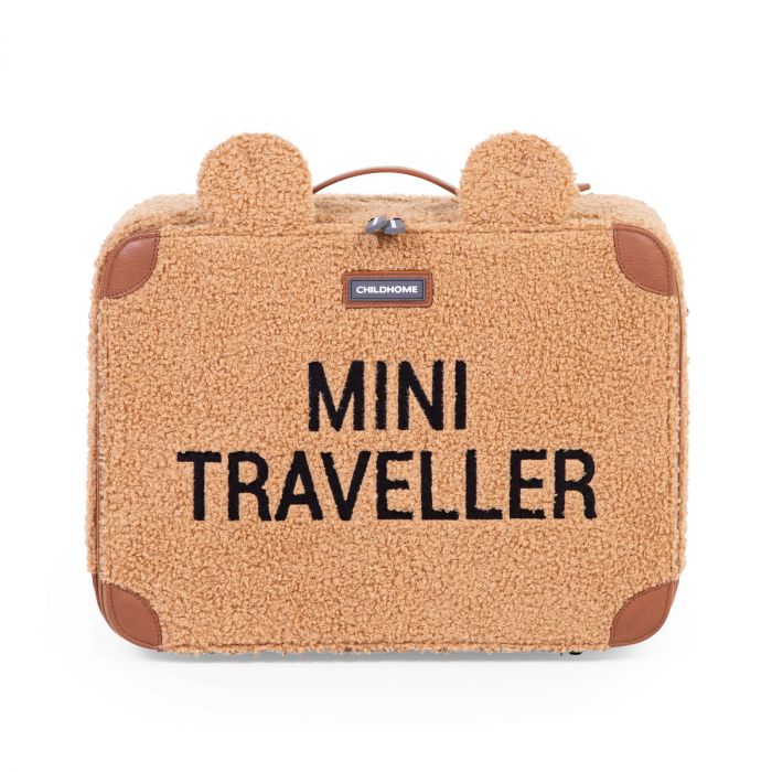 Reiskoffer Childhome Mini Traveller Teddy | Teddy beige