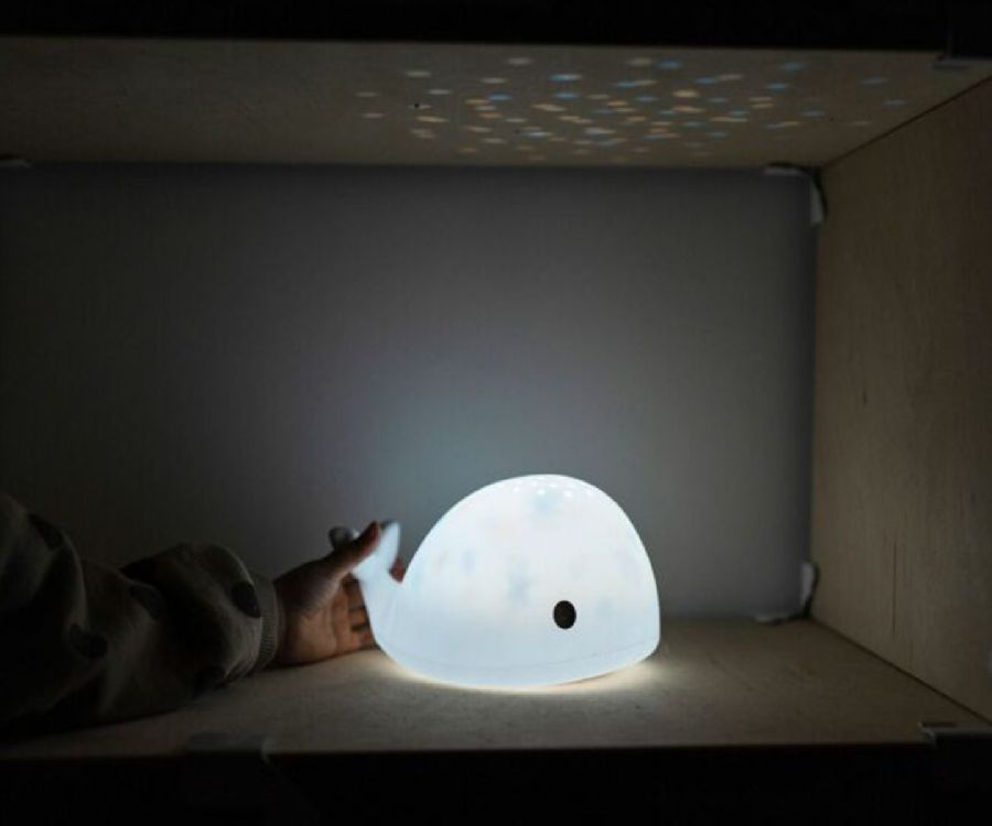 Nachtlamp met projectie Flow Moby