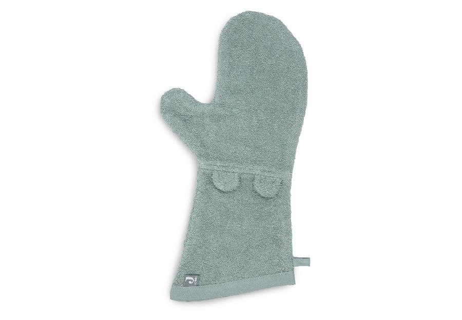 Douche handschoen Jollein Ears | Terry ash green