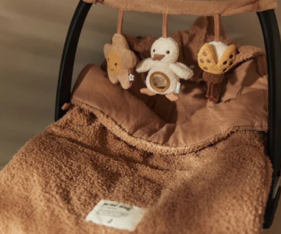 Voetenzak Jollein, geschikt voor autostoel groep 0+ | Boucle biscuit