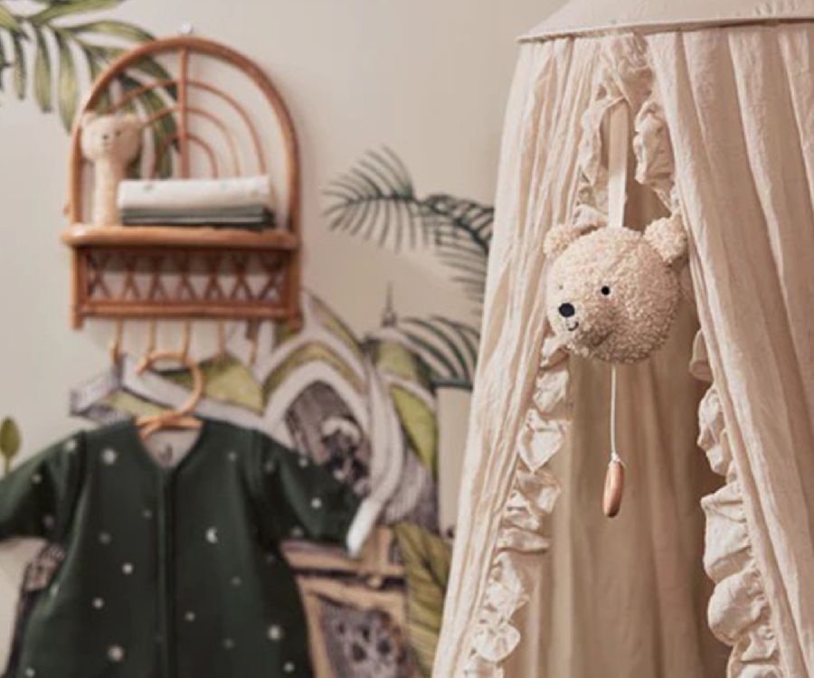 Muziektrekker Jollein, Muziekhanger | Teddy Bear naturel