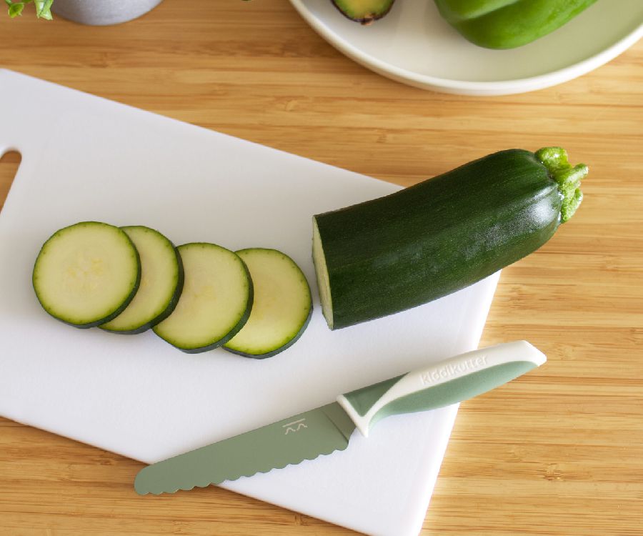 Bestek Kiddikutter Kiddikutter Knife For Kids, mes | SamenKoken