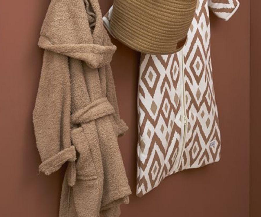 Badjas Meyco Baby | Basic Badstof toffee