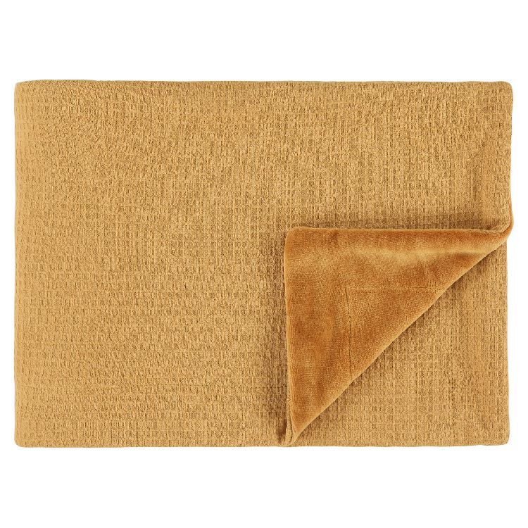 Deken Trixie, geschikt voor wieg/draagmand/park | Cocoon caramel