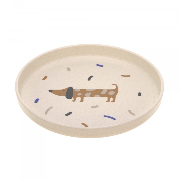 Bord Laessig Plate, plat bord | Little Mateys royal blue