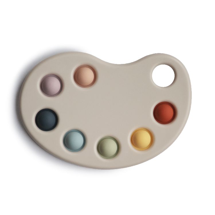Pop it & press toy Mushie Press toy paint palette