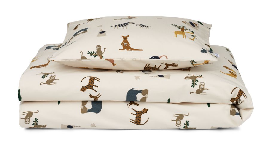 Donsovertrek Liewood Ingeborg, geschikt voor babybed 60x120/babybed 70x140 | All Together