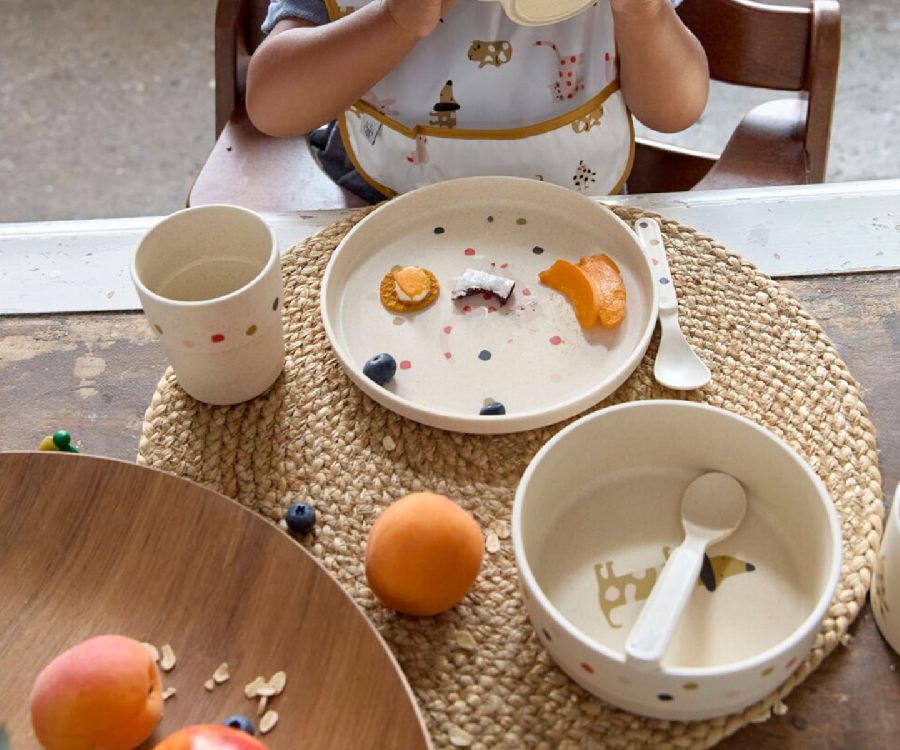 Eetset Laessig Dish Set | Little Mateys spicey orange