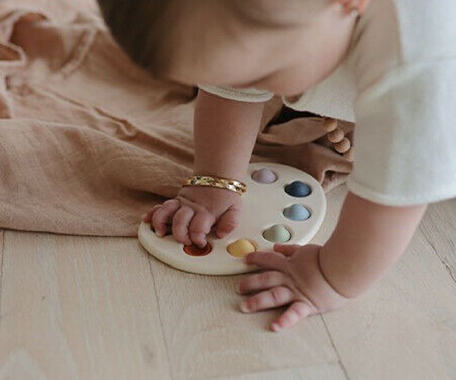 Pop it & press toy Mushie Press toy paint palette