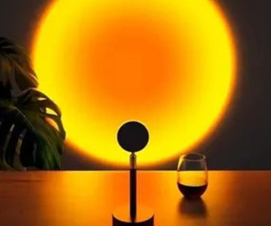 Tafellamp Fisura, Sunset