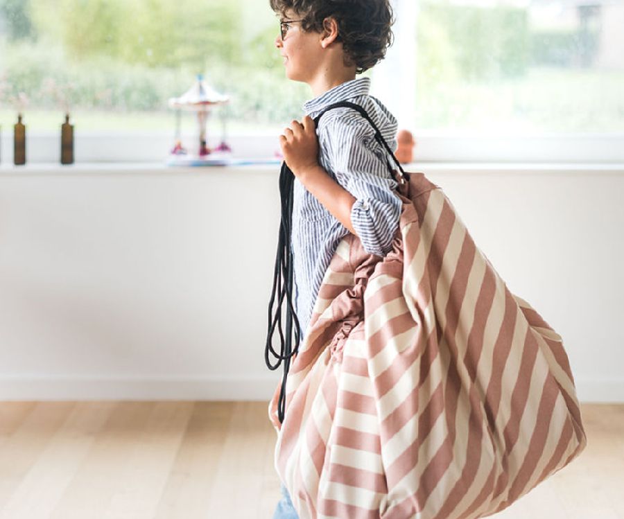 Speeltapijt zonder speelboog Play & Go Single printed | Noomad Original