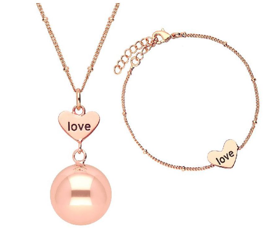 Zwangerschapsbelletje Bola Pregnancy jewel set, ketting/belletje | Bola Set