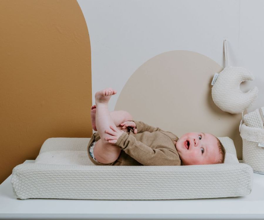 Waskussen hoes Baby's Only Aankleedkussenhoes | Sky warm linen