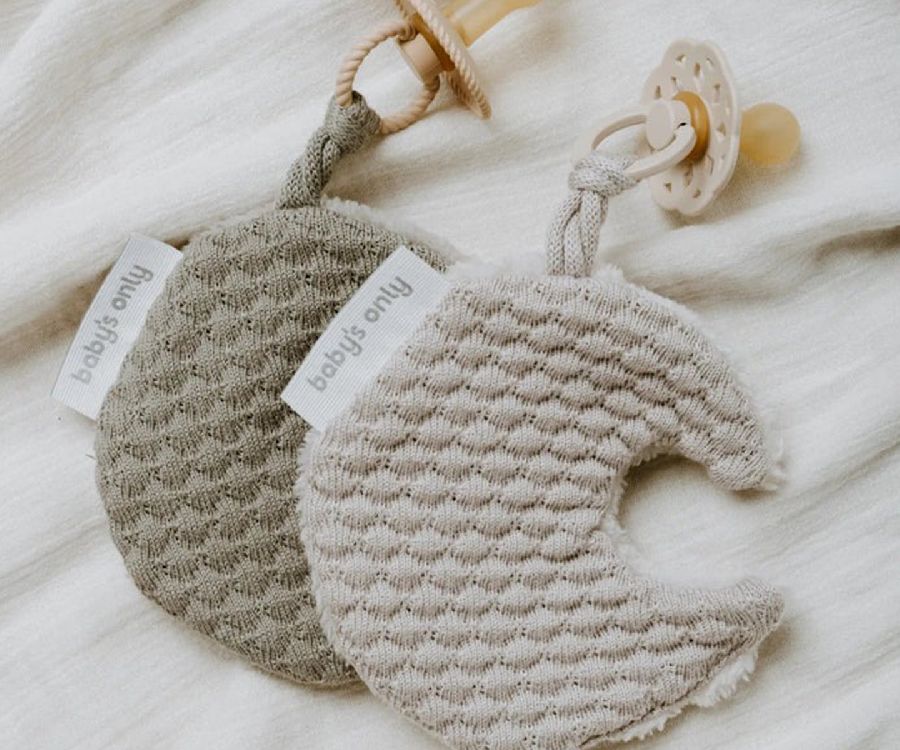 Fopspeendoekje Baby's Only, Speendoekje | Sky urban taupe