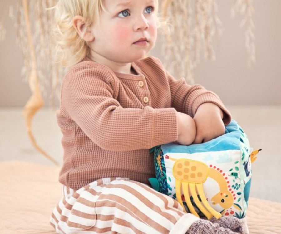 Zachte activiteitenkubus Lilliputiens Activiteitenkubus met geluid