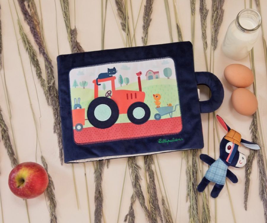 Zacht boekje Lilliputiens Ignace op de boerderij