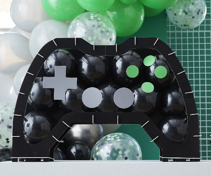 Feestartikelen Ginger Ray Controller Shaped Balloon Mosaic Stand Kit, decoratiepakket | Game