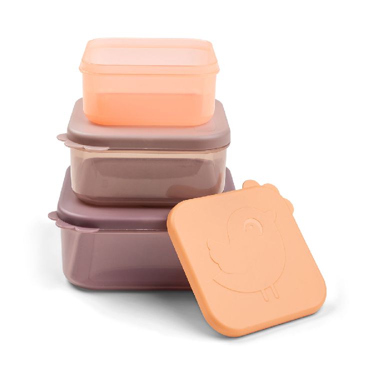 Snackdoos Done by Deer Deer Friends, 3 stuk(s) | Snack Box Set