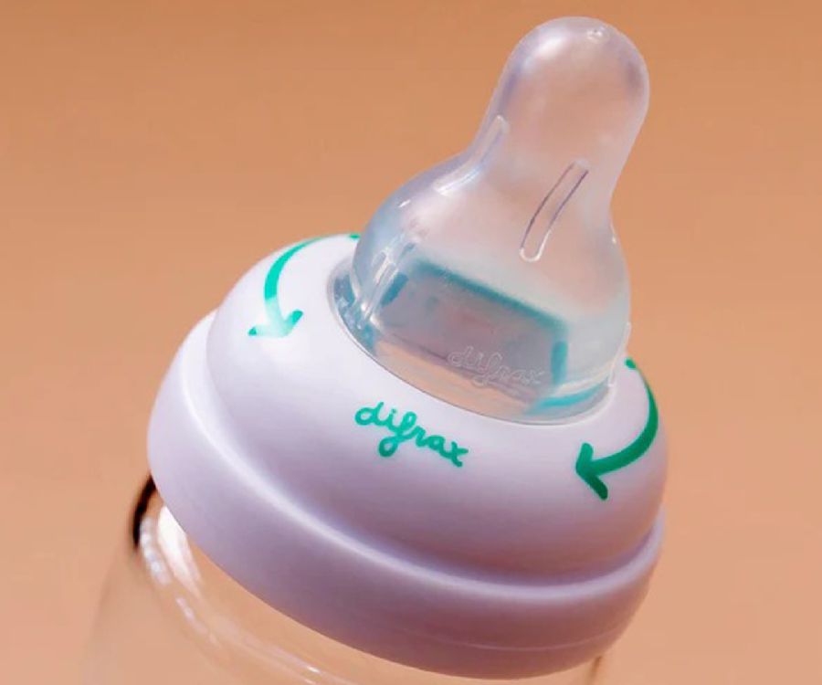 Zuigspeen Difrax 1-2-3 Ring met XS doseerspeen