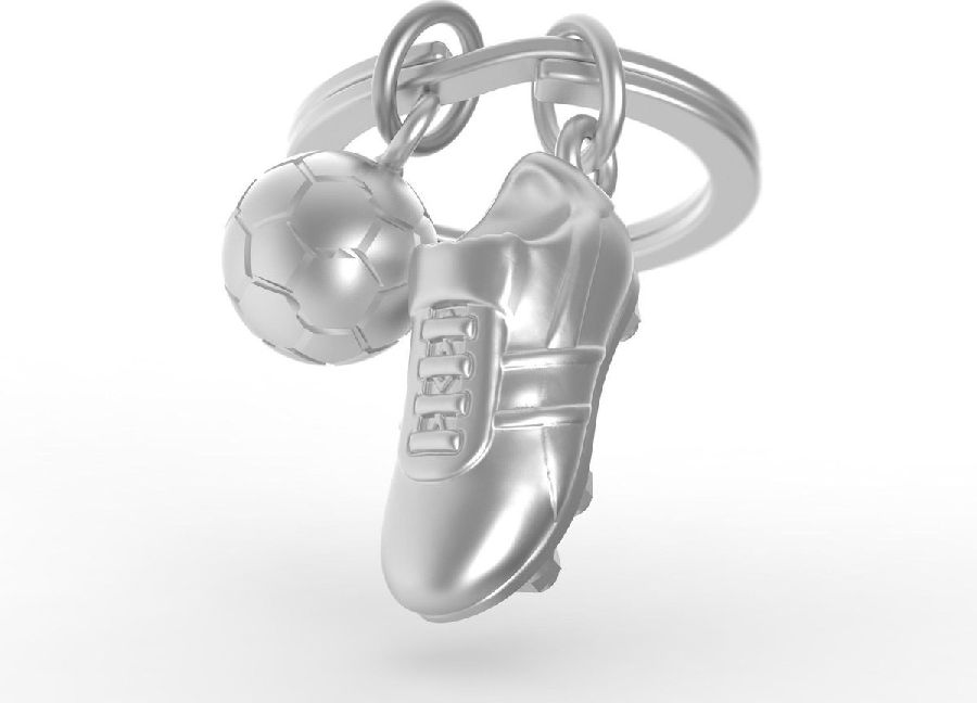 Sleutelhanger Metalmorphose Shoe/Ball Matt, voetbalschoen/voetbal | Sport