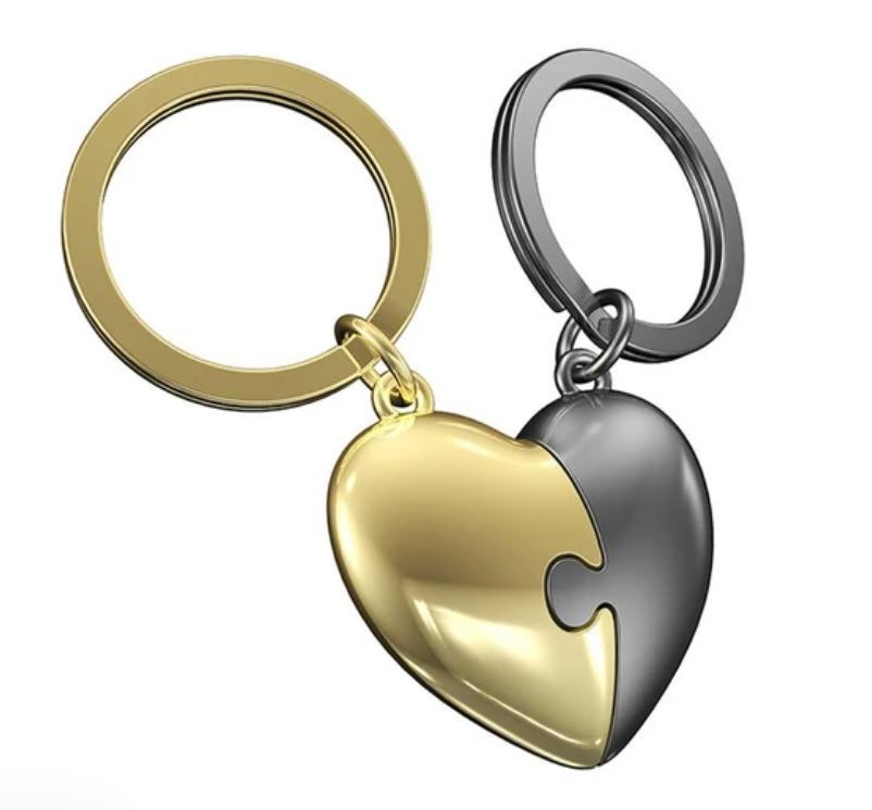 Sleutelhanger Metalmorphose Puzzle Heart, hart | Love