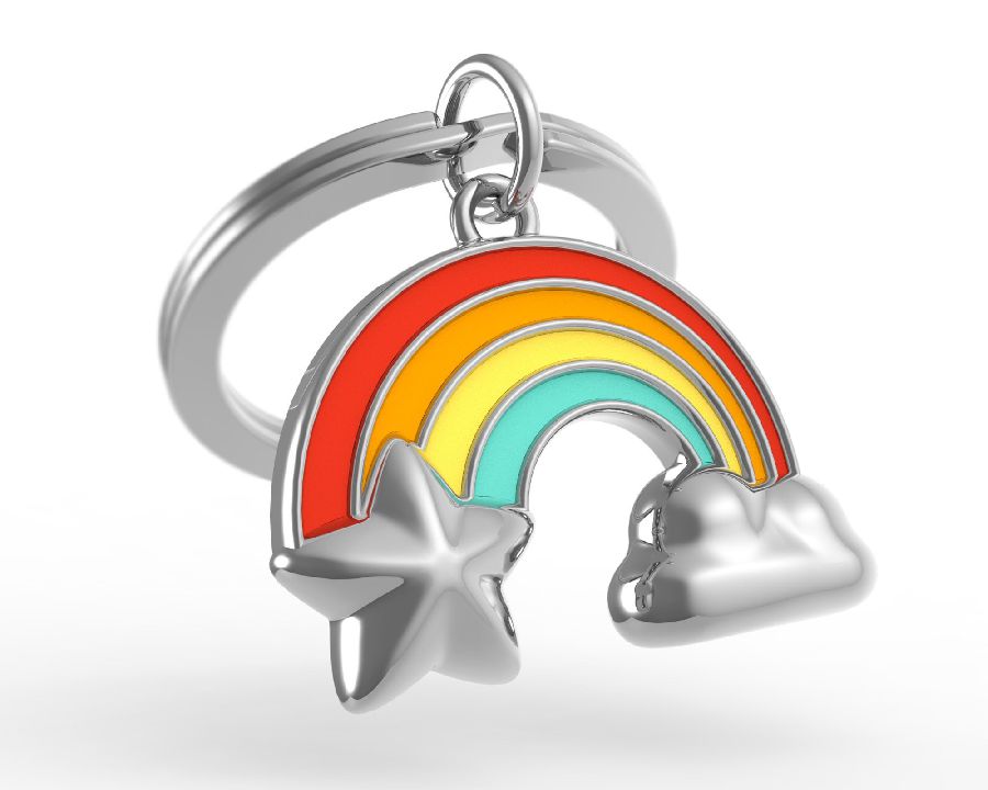 Sleutelhanger Metalmorphose Rainbow, regenboog | Lifestyle