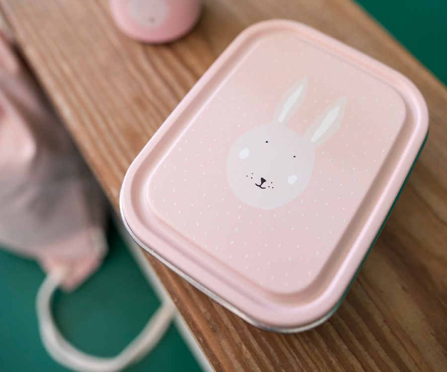 Brooddoos Trixie Lunch Box Small | Mrs. Rabbit School