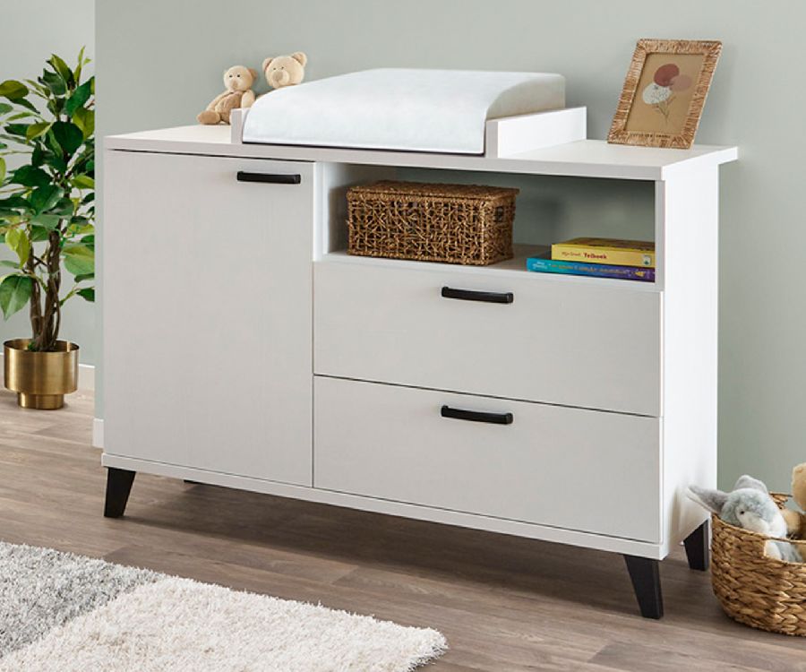 Commode NEYT, Evy Structuur Wit