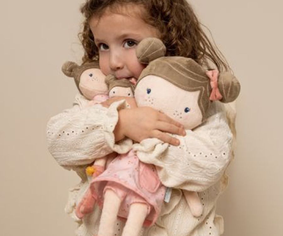 Pop Little Dutch Knuffelpop Rosa