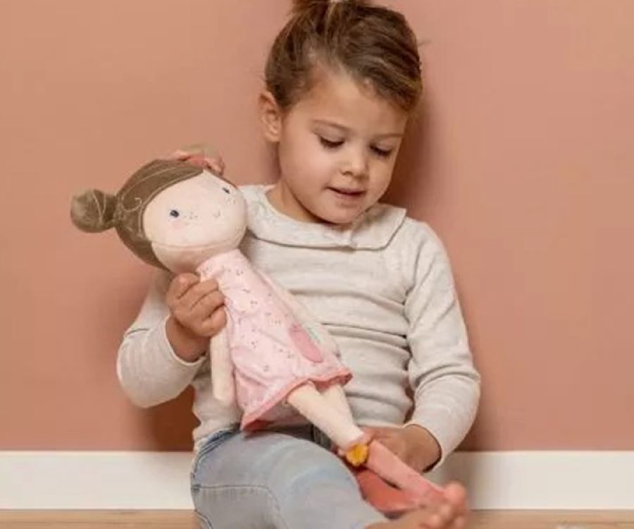 Pop Little Dutch Knuffelpop Rosa