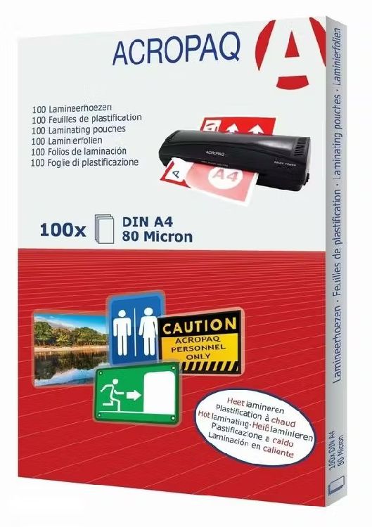 Lamineerhoes ACROPAQ Lamineerhoezen A4