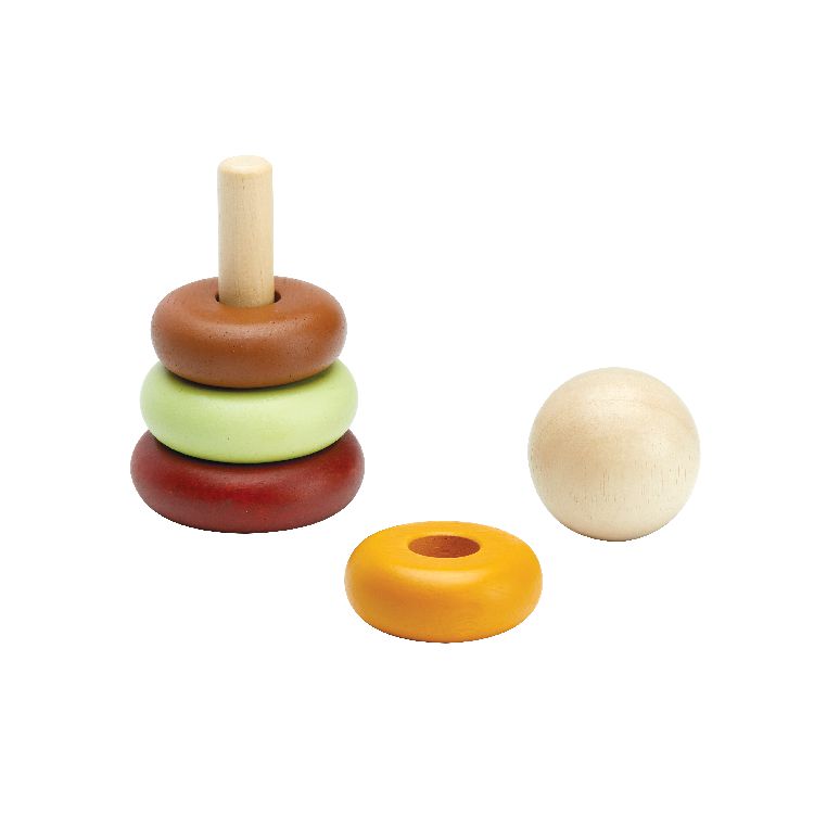 Stapelspeelgoed Plan Toys First Stacking Ring | stapelringen