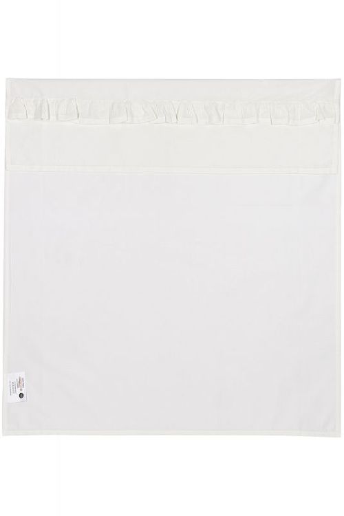 Laken Meyco Baby, geschikt voor babybed 60x120/babybed 70x140 | Ruffle offwhite
