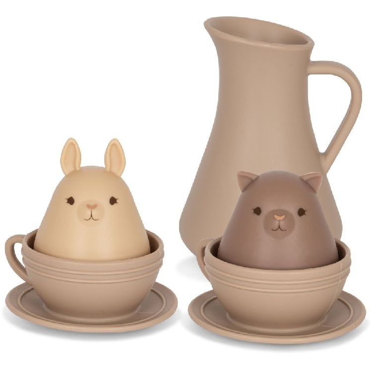 Badspeelgoed Konges Slojd Silicone bath toys cup set