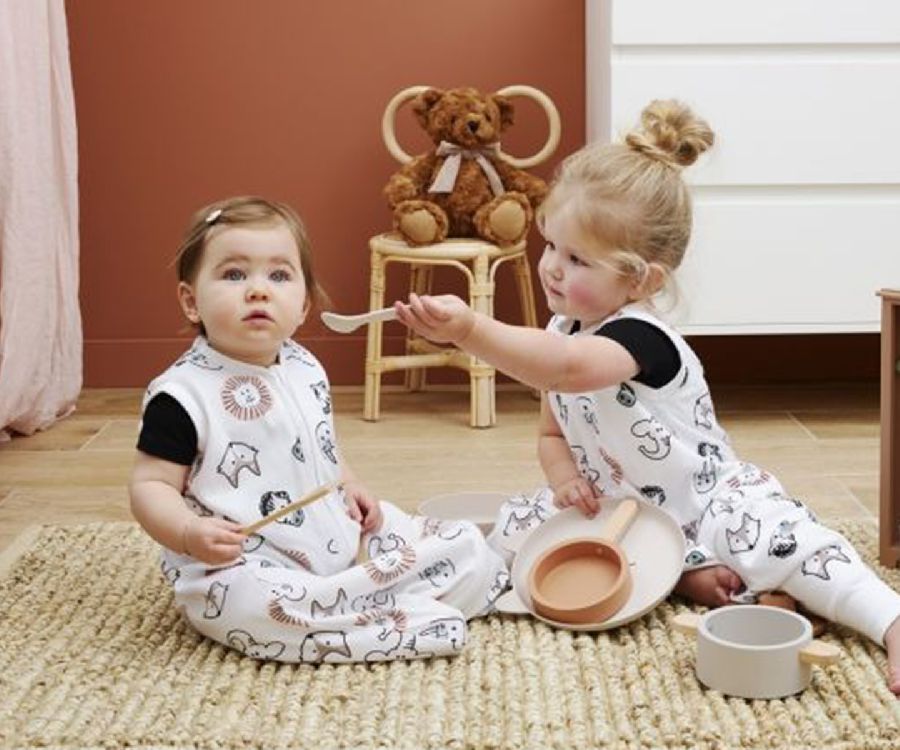 Slaapzak Meyco Baby, 0/3 maanden, 0.3 TOG | Animal