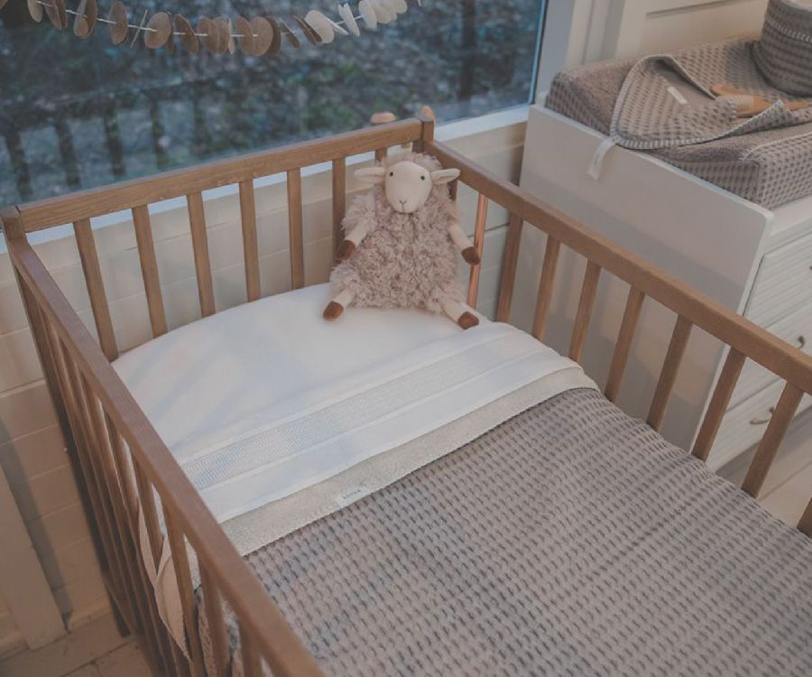 Deken Koeka, geschikt voor wieg/draagmand/park | Oslo clay