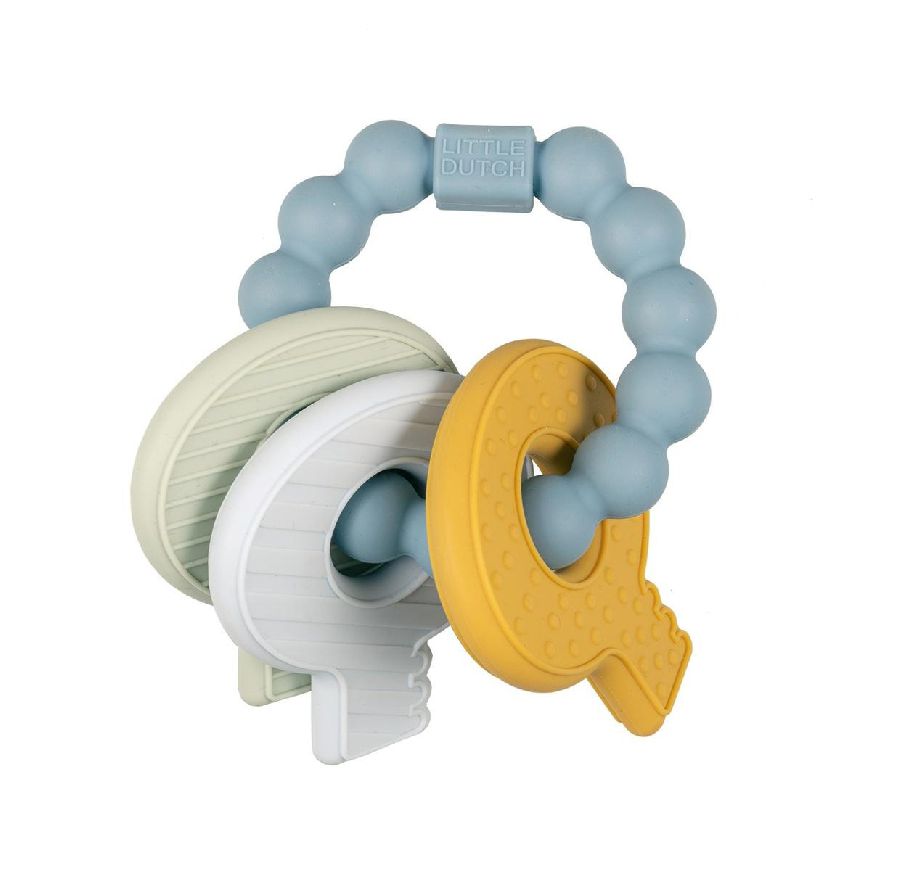 Rammelaar Little Dutch Silicone Teething Toy Keychain