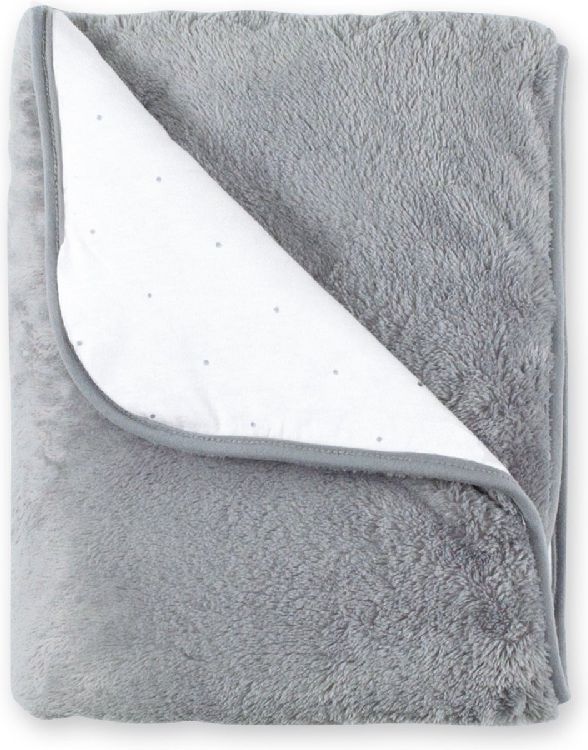 Deken Bemini Softy Jersey, geschikt voor babybed 60x120/babybed 70x140 | Bemini grizou
