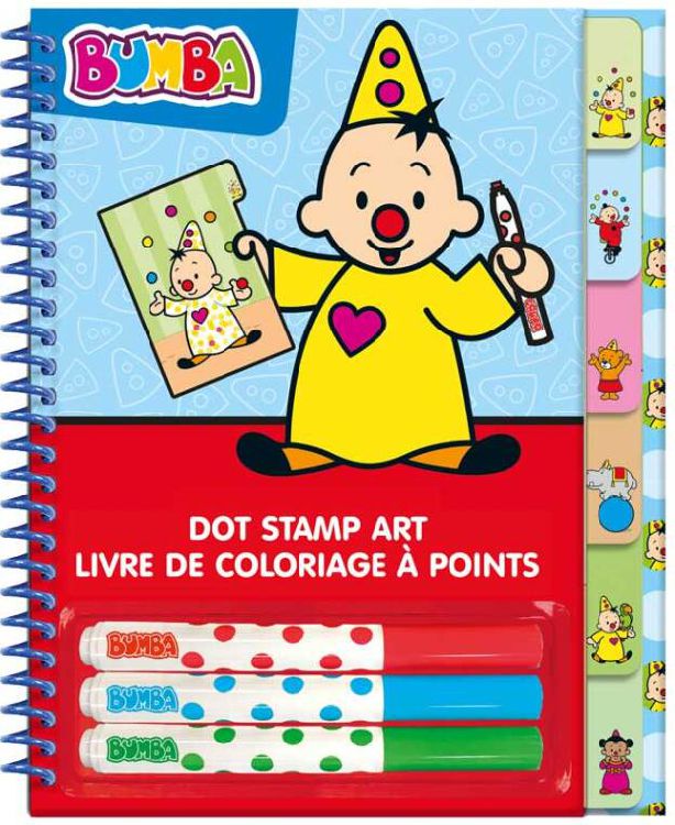 Kleurboek Bumba Stip Stempel Kunst