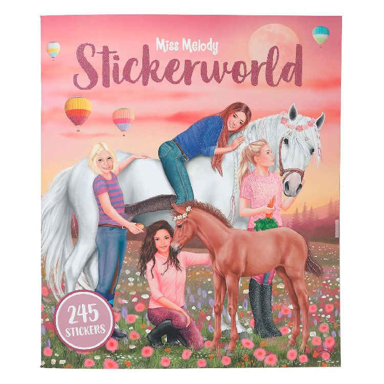 Stickerboek Miss Melody Stickerworld