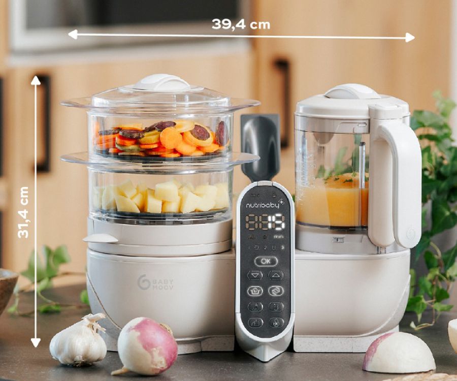 Stoomkoker Babymoov Nutribaby+