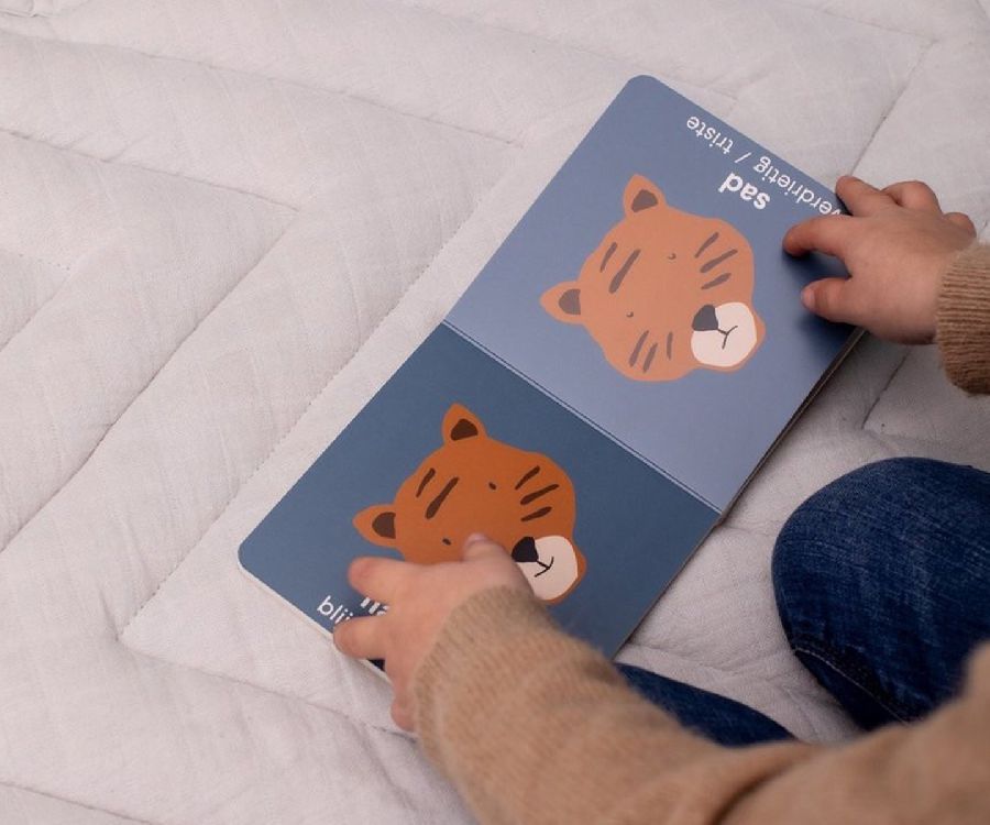 Prentenboek & -kaarten Trixie Opposites book | prentenboek