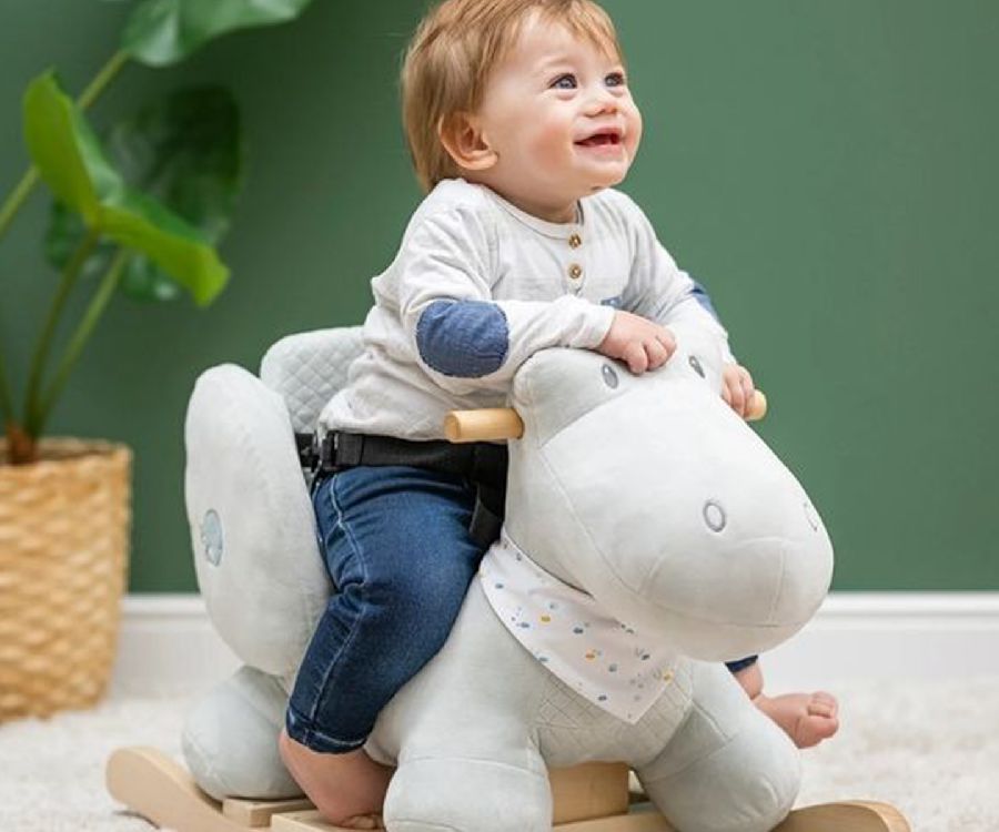 Schommelpaard Nattou Rocker Romeo the crocodile | Romeo, Jules & Sally