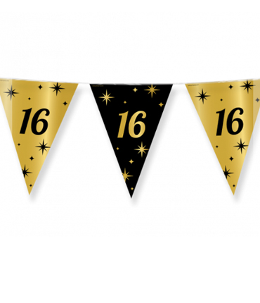 Feestartikelen PD Party Party Flags Foil - 16, vlaggenlijn | 16